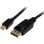 Cavo DisplayPort Startech MDP2DPMM3M 3 m Mini DisplayPort a DisplayPort 4K UHD Nero