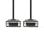 Cable DVI-D Nedis CCGP32001BK30 3 m doble enlace negro