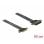 Riser PCI Express DeLock 85769 x4 a x4 cavo flessibile 60 cm nero