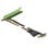 Tarjeta Riser DeLock 85762 PCIe x1 a x16 cable flexible 30 cm SATA
