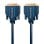 Câble DVI-D Clicktronic 70333 3m Double Liaison Or Bleu haute vitesse