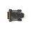 Adaptateur HDMI vers DVI-D NEDIS CVGB34912BK Connecteurs Plaqués Or Noir