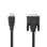 Adattatore cavo Nedis CCGL34800BK30 HDMI-DVI 3 m maschio/maschio nero