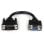 Adaptador de cable de vídeo Startech DVIVGAMF8IN DVI-I a VGA 20 cm negro