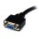 Adaptador de cabo de vídeo Startech DVIVGAMF8IN DVI-I a VGA 20 cm preto