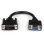 Adaptador de cabo de vídeo Startech DVIVGAMF8IN DVI-I a VGA 20 cm preto