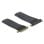 Scheda Riser DeLock 85766 PCIe x8 a x8 con cavo flessibile 30 cm