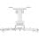 Supporto proiettore Vivolink VLMC350S-W soffitto 45kg bianco tubo 25,5cm rotazione 360°