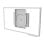 Support mural Peerless-AV RMI3-FLIP2 pour écrans 55" 65" blanc pivotant