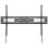 Support mural TV Goobay 49892 acier noir 75 kg 43-100 pouces VESA mural extra-plat
