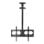 Soporte para TV Nedis TVCM1350BK techo ajustable 42-65" rotación 180° negro