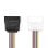 Cable de alimentación interna Nedis CCGB73500VA015 Molex a SATA 15 cm Multicolor