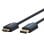 Cavo DisplayPort Clicktronic 44926 5m HDMI 2.0 4K UHD HDR Nero