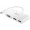 Adattatore grafico USB Goobay 52412 USB-C HDMI DP VGA Bianco