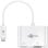 Adaptador Goobay 52430 USB C a HDMI y VGA Blanco Conectividad Dual
