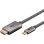 HDMI-Kabel Goobay 75701 USB-C 3 m 4K 60Hz Aluminium