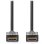 Câble HDMI Nedis CVGL34060BK05 0,5 m 4K@60Hz Ethernet noir Connecteurs or