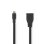Câble HDMI NEDIS CVGP34790BK02 Micro HDMI mâle HDMI femelle 0,2 m Noir 4K
