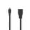 Câble HDMI NEDIS CVGP34790BK02 Micro HDMI mâle HDMI femelle 0,2 m Noir 4K