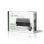 Convertidor de señal Nedis VCON3452AT SCART a HDMI resolución 1080p carcasa metálica