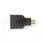 Adaptador HDMI Nedis CVGB34907BK Micro HDMI Hembra a HDMI Hembra Chapado Oro