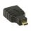 Adaptador HDMI Nedis CVGB34907BK Micro HDMI Hembra a HDMI Hembra Chapado Oro