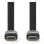 Câble HDMI Nedis CVGL34100BK20 2 m plat haute vitesse Ethernet noir