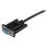 Cable Serial Startech SCNM9FF2MBK DB9 Nul Módem 2 m Negro Hembra-Hembra