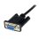Cabo Série Startech SCNM9FM2MBK DB9 Macho a Fêmea Blindado 2 m Preto