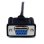 Cabo Série Startech SCNM9FM2MBK DB9 Macho a Fêmea Blindado 2 m Preto