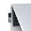 Adaptateur USB-C à USB-A Startech USB31CAADGCPRA coudé compact aluminium noir