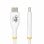 Câble USB-C StarTech.com USB2EPR2MW 2m 240W PD EPR Blanc haute puissance