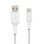Cavo USB Belkin CAB002BT3MWH 3 m USB-A a USB-C Bianco Nylon