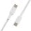 Cavo USB Belkin CAB004BT1MWH2PK 1m USB-C a USB-C Nylon Bianco Confezione 2pz