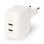 Carregador de parede GaN Nedis WGCHA35WWT USB-C 35 W compacto 2 portas Branco