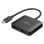 Adaptador gráfico USB Goobay 60171 USB-C a 2x DisplayPort HDR 8K