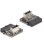 Adattatore Cambia Genere DeLock 67239 USB 19 pin Type-E Nero Acciaio Angolato