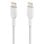 Cavo USB-C Belkin CAB004BT2MWH 2 m 60W Bianco Trecciato Nylon