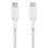 Cavo USB-C Belkin CAB004BT2MWH 2 m 60W Bianco Trecciato Nylon