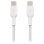 Cavo USB-C Belkin CAB004BT2MWH 2 m 60W Bianco Trecciato Nylon