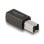 Adattatore DeLock 65839 USB Type-C femmina a USB 2.0 Type-B maschio antracite