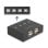 Interruptor DeLock 11507 USB 2.0 8 portas Switch Preto