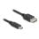 Cable DeLock 81536 USB-C a USB-A 2.0 1 m