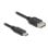 Cable DeLock 81536 USB-C a USB-A 2.0 1 m