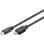USB-Kabel Goobay 67992 Micro-USB B zu USB C 0,6 m Schwarz