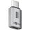 Adaptador USB-C Goobay 74447 macho a hembra aluminio USB4 40 Gbps plata