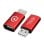 Adaptador USB A MicroConnect MC-AAADAP-SC Safe Charge bloqueo de datos rojo