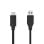 Cable USB Nedis CCGL61650BK10 1 m USB-A a USB-C 10 Gbps Negro