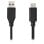 Cable USB Nedis CCGL61650BK10 1 m USB-A a USB-C 10 Gbps Negro