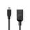 Cable USB Nedis CCGB60315BK02 0,2 m USB 2.0 A Macho a A Hembra Negro